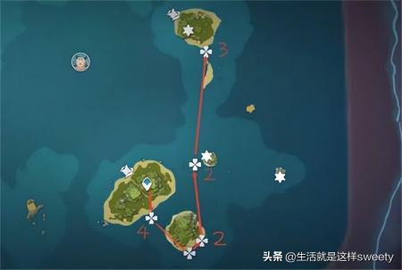 海灵芝采集点和采集路线（原神海灵芝位置分享）