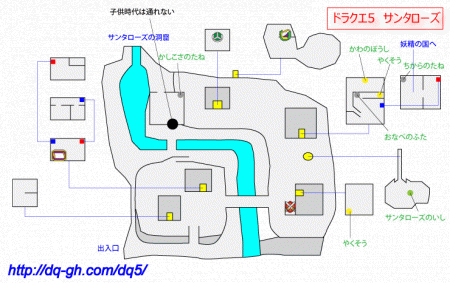 勇者斗恶龙5地图是世界地图（勇者斗恶龙幼年时期地图）