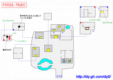 勇者斗恶龙5地图是世界地图（勇者斗恶龙幼年时期地图）