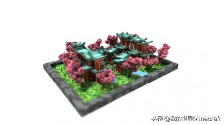 我的世界建筑设计图纸大全古风分享（Minecraft古风建筑图片）