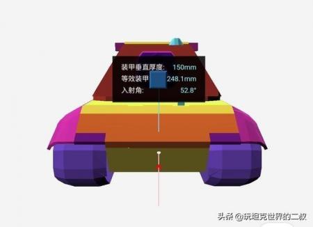 e100弱点图解（坦克世界加强后的E100属性）