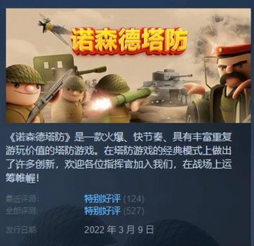 塔防游戏排行榜前十名榜（2023steam塔防推荐图解）