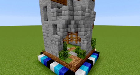 我的世界城堡设计图详细步骤（mc建造核心的7步城堡）
