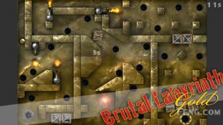 滚球迷宫l游戏攻略（Brutal Labyrinth Gold残酷迷宫介绍）