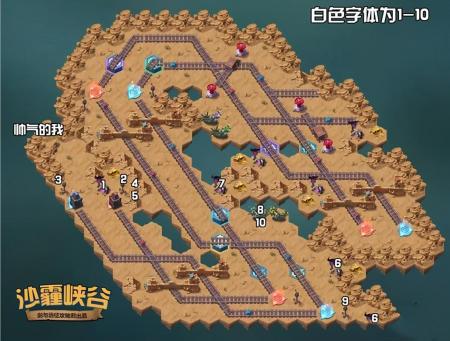 沙霾峡谷攻略路线图（剑与远征沙霾峡谷通关步骤）